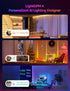 S1 16.4ft 2.4G Lepro AI LED Strip Lights for Bedroom - Smart RGB Light Strips with IC and Rainbow Chasing Effects