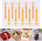 Beyonday 200 Pcs Handmade Lollipop Baking Stickers, Self-Adhesive Long Label Sealing Stickers for Cake Box, Gift