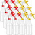 Eccliy 12 Pcs 16 Oz Plastic Spray Bottle, Empty and Reusable for Cleaning, Water, Auto Details, Bathroom and Kitchen