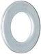 Small Parts M6D125A Steel Flat Washer, Zinc Plated Finish, DIN 125, Pack of 100