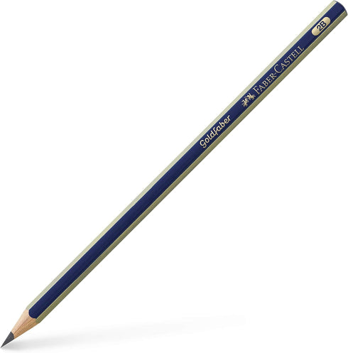 Faber-Castell Goldfaber 1221 Graphite Pencil, 2B for Art, Craft, Drawing, Sketching