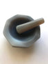 Alpha Nanotech Agate Mortar and Pestle, Inner Diameter 30 mm, Inner Depth 10 mm