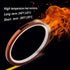 Luter 2 Pcs Kapton High Temperature Sublimation Tape, Heat Resistant Thermal Tape for Printing and Soldering