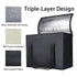 4-Pack Insulated Reusable Shopping Grocery Bags, X-Large Soft Cooler Bag Insulated, Boadon Collapsible Grocery Shopping