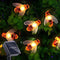 Solar Bee String Lights, 30 LED Cute Waterproof Outdoor Fairy Lights with 8 Modes for Wedding Home Garden Patio