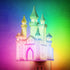 DORESshop 3-Pack 3D Castle Night Light, RGB Color Changing & Dimmable Nightlights