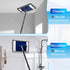 VOUBIEN 2 Wall Cleaner Mop with Long Handle, Extra Wall Dust Mop for Washing Walls with Microfiber Reusable Pads,Floor