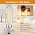 E12 T6 Bulbs, Dimmable 4.5W 40W 2700K Bulb, Bulb 500lm, 12pack TJOY Candelabra LED Equivalent Soft Warm White, Small