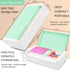 Pencil Box for Office Supplies Storage Organizer Box, Double Layer Large Capacity Pencil Boxes, Plastic Crayon Box with