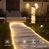 16.4Ft 320 8 Solar Powered Strip Lights Outdoor Waterproof, LED Strip Lights with Remote, Timer, Modes, Cuttable, Strip