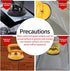 MAKERELE Glass Suction Cup Vacuum Window Lifter, 4.7" Yellow Plastic with Handles for Lifting