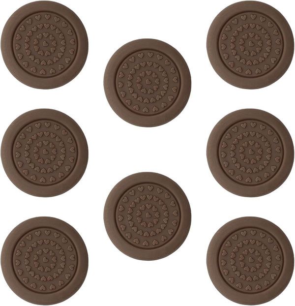 NUTIO 8pcs Anti-Slip Rubber Cutting Board Stabilizer Pads, Waterproof Self-Adhesive Cutting Board Feet