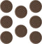 NUTIO 8pcs Anti-Slip Rubber Cutting Board Stabilizer Pads, Waterproof Self-Adhesive Cutting Board Feet