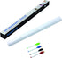Extra Large Whiteboard Decal Sticker, Self-Adhesive Paper Message Board (6.5 FEET) Peel and Stick Wallpaper with 4 Dry Erase Markers, Size 17.7” X 78.7” by Embellish