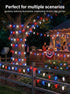 C6 23FT 50LED 4th 8 ITICdecor Solar String Lights Outdoor Waterproof, Solar Strawberry Lights Decoration for of July