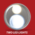 Dual Beam Penlight for Nurses, Students & Medical Doctors, USB LED Rechargeable with Pupil Gauge & 4 cm Measurements