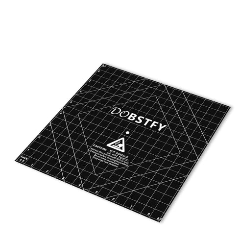 DOBSTFY 3D Printing Build Surface with Premium Adhesive, 3D Printer Heat Bed Platform Sticker Sheet for Ender 3/3 Pro/3