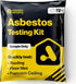 Asbestos Test Kit - Sample Only Testing, 72hr NVLAP Lab Result with Testing Fee Included