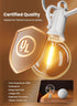 29 G40 Bulbs, Commercial Brightown Feet LED Outdoor String Lights with Shatterproof Edison Connectable and Weatherproof