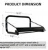 Desyeryamimi Use,16.5"x9.8"x8.7"1 Pack, Jumbo Roll Wall Mounted Shop Paper Towel Holder, Wiper Dispenser for Garage
