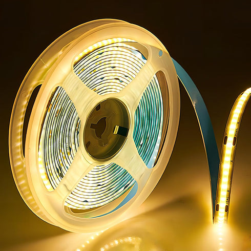320COB 5m Warm White LED Strip Light Bright Home Decoration Light for Wardrobe Lights Display Cabinet Lights Dressing