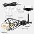 Porch-2 Pack WimiSom Plug in Wall Sconce, Wire Cage, Industrial Wall Lamp with Plug in Cord, Rustic Sconce Fixture