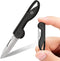 KeyUnity KK05BK Mini Titanium Pocket Knife, Razor Sharp Folding Blade, Lightweight EDC Tool for Outdoor