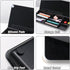 SELEAD Desktop Glass Whiteboard with Organizer, Markers, Eraser - Dry Erase Board with Drawer and Holder for Home,