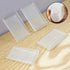 8 Pcs Clear Furniture Leveling Shims, Square Plastic Shims for Home Improvement (Transparent-Thin)