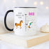 YouNique Designs Medical Lab Tech Mug, 11 Ounces, Funny Laboratory Cup for Lab Week, Black Handle