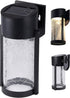 AwnsIMfreien Wall Light Fixtures, Solar Wall Lights, Waterproof LED Dusk to Dawn Outdoor Lighting, Crackled Glass Solar