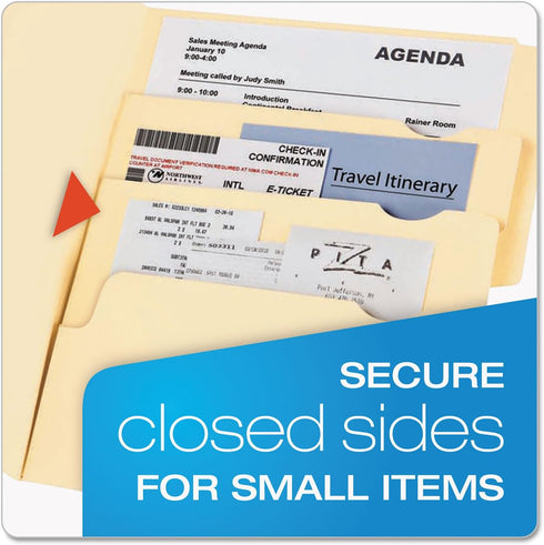 Pendaflex Divide It Up File Folders, Letter Size, Manila, 24/Pack (10770)