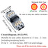 15 Pieces Low Voltage I Tap Wire Connectors 2 Pin 2 Way Universal Compact I Shape Terminals Without Wire Stripping Requirement Quick Toolless Solderless Wire Splice Connector Kit for 18-22 AWG