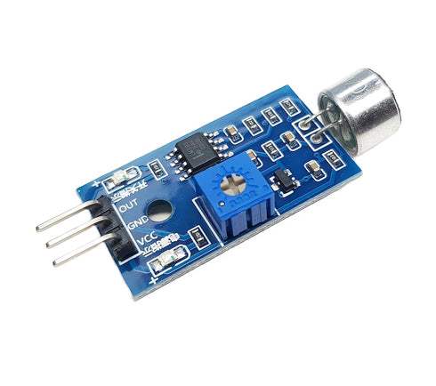 ESP32 ESP8266 3.3V 5V 2 Sound Sensor Sound Detector Module for Arduino Raspberry Pi Microcontroller Projects Compatible