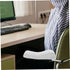 Elbow Angoily Office Chair Arm Pillow Memory Foam Pillow Wheelchair Armrest Support Gray