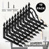 xlehoely 10 Pack Brackets,7.4 Inch xlehoel Decorative Shelf Wall Mounted L Shape Floating Shelf Bracket,L Bracket