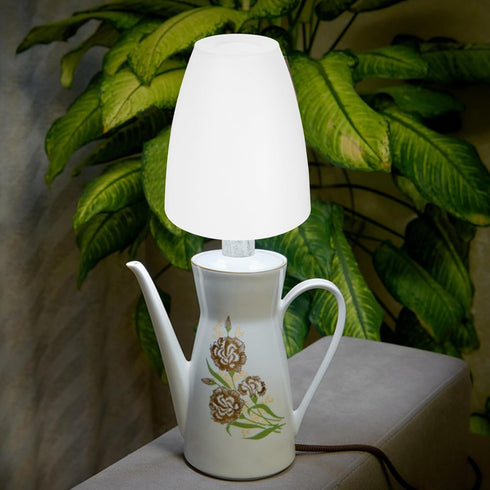 4X4 Inch E12 DOITOOL Plastic Lamp Shade Replacement Cover Flat Mouth Lamp Shade Cover for Floor and Table Lamps Light