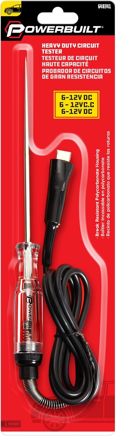 Powerbuilt 648341 Heavy Duty Circuit Tester
