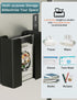 Magnetic Glove Box Holder, Wall Mount Tissue Box Holder, Magnetic Disposable Glove Tissue Dispenser for Kitchen