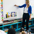 WYLUNBI 2 11.8'' 4.7'' 2.2'', 12 lbs Pcs Magnetic Metal Book Shelves, x x Special for Whiteboard, Classroom and Fridge