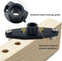 Dowel Jig Kit for Floating Shelf Bracket, Self Centering Doweling Guide for Hidden Shelf Brackets Woodworking
