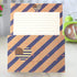 SCStyle 48Pcs Stationery Set, 32 Cute Kawaii Design Writing Paper with 16 pcs Envelopes