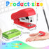 Mini Stapler with Staples, Portable Small Stapler, Multicolor Kids Stapler, Hand Held Desk Staplers, Cute Office Supply Set for Office School College Students Kids, 4 Colors (30 Pieces) by Fainne