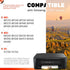COCCINK 211XL Ink Cartridge for Canon Pixma MP230 MP240 MP250 (1 Color) for Canon 211 XL CL-211 Printer
