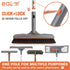 180Rotation 53in Eazer Grout Brush with Long Handle, Tile Grout Cleaning Brush, V-Shape Shower Scrubber Cleaner, Stiff