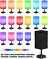 16 Dimmable RGB Table Desk Lamp with Million Colors & Music Sync | Smart Color Changing Nightstand Light Stepless