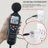 Professional Sound Level Meter with Backlight Display, High Accuracy Measuring 30dB-130dB