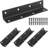 L Bracket, Heavy Duty Corner Brace, 4 Pack 5.51" Metal Shelf Bracket
