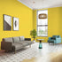 Abyssaly Yellow Wallpaper, Peel and Stick Removable Embossed Silk Textured Wallpaper for Girls Bedroom