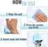 2 Pack Suction Cup Razor Holder for Shower Wall Accessories No-Drill Shower Razor Holder Suction Caddies Waterproof